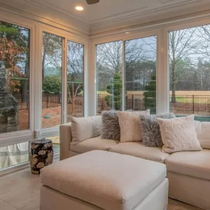 Energy efficient window installation improving insulation and indoor comfort